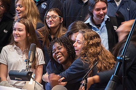 Notre Dame High School celebrates Black History Month with Mass, club activities