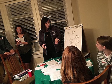 Diocese's young adult ministers attend workshop to discuss goals, hopes