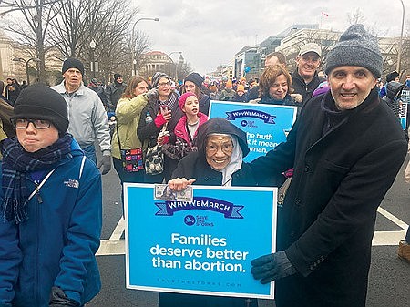 Inspired by the witness, voices at the March for Life