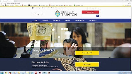 Diocese's new website geared to building relationships  