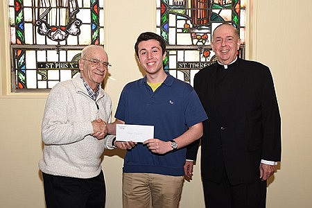 Student scholarship awarded in Cathedral rector's memory