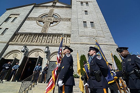 'Together as One'-- Blue Mass offers comfort, solidarity to law enforcement, families