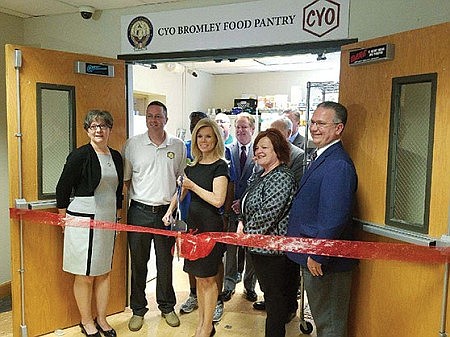 Enlarged CYO food pantry in Hamilton reopens