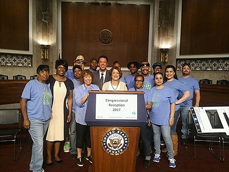 Catholic Charities' executive director speaks out on Capitol Hill against housing cuts