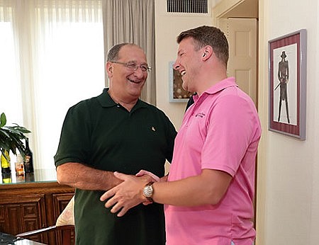 Seminarians, priests gather at barbecue to build camaraderie during formation