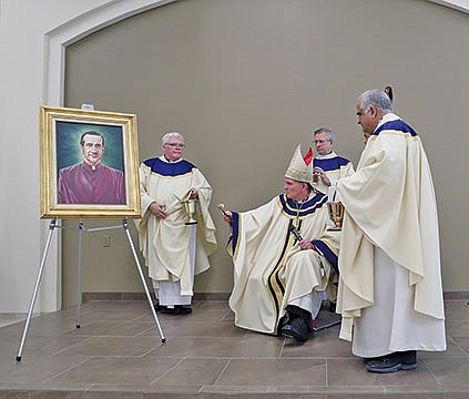 Bishop rededicates Co-Cathedral's parish center