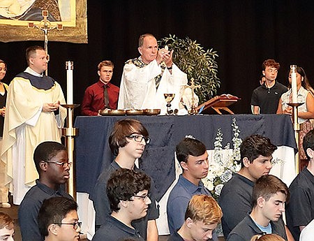 Special guests help Notre Dame High School celebrate Mercy Day, 60th anniversary