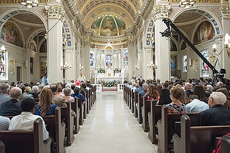 Diocese tapes Easter Mass with Bishop O'Connell to be broadcast nationwide in April