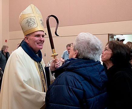 One eve of March for Life, Bishop gathers diocesan family in prayer for life