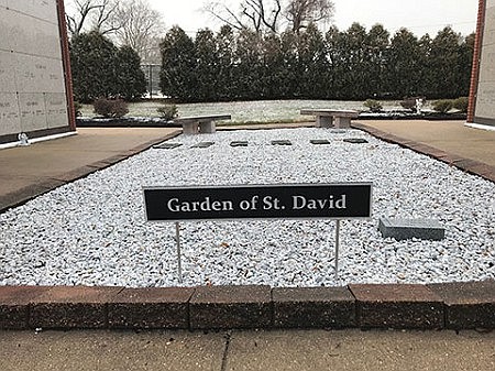 New cremation garden erected on diocesan cemetery grounds