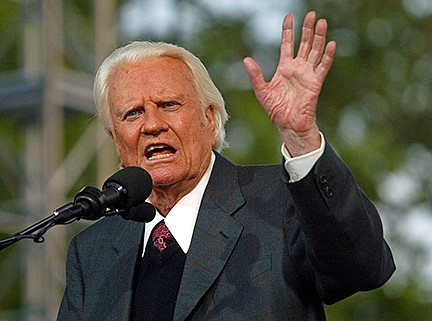 Rev. Graham dies; world famous evangelist was admired by most Americans