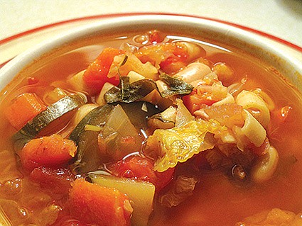 Keeping the Feast Column: Emptying the fridge can lead to hearty soup