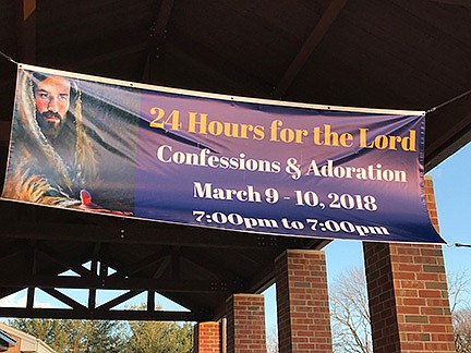 Diocese's faithful experience God's mercy in 24 Hours for the Lord initiative  