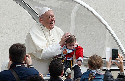 Name given at Baptism gives sense of identity, belonging, pope says 