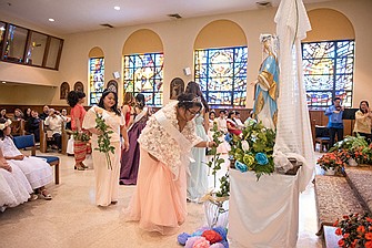 Annual Marian tradition brings Bishop together with Filipino community