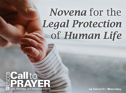 A Message from Bishop O'Connell on USCCB call to pray, fast for pro-life efforts