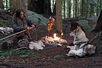 The movie, Alpha, is tale about a man and his wolf