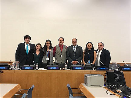 Mater Dei students lead by example at U.N. summit