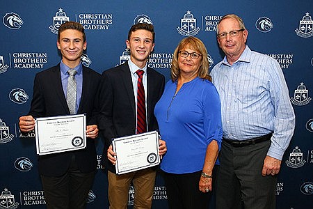 CBA siblings raise $100K for scholarship to military son