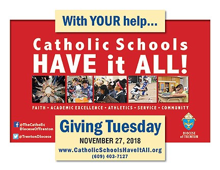 Catholic education to benefit from #GivingTuesday