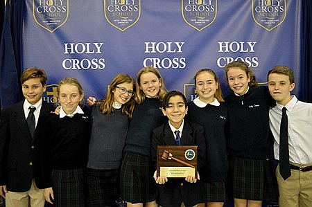 Holy Cross School excels at CBA Model UN Conference