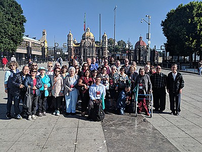 Travelers on pilgrimage with Bishop in Mexico moved by Guadalupe story, spirituality of others