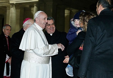 Time passes, but God's love endures, Pope says as 2018 ends