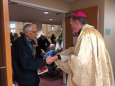 Bishop speaks of St. Joseph's faithfulness at feast day Mass