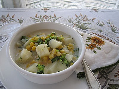 Keeping the Feast: Old-fashioned potato corn chowder is Lenten comfort food