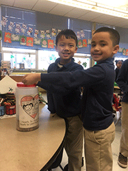 'Hearts to Hospitals' campaign continues in schools of the Diocese