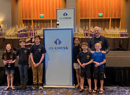Young chess team makes fine showing at national tournament