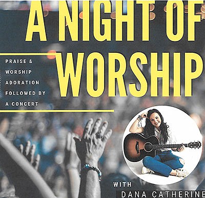 'Night of Worship' with national singer-songwriter slated July 26 in Freehold