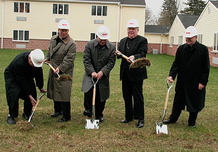 Diocese breaks ground on Villa Vianney expansion