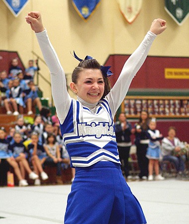 OLS girls win big in diocesan cheerleading competition