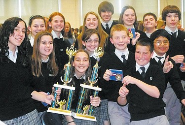 Students give their all in Scholastic Olympics