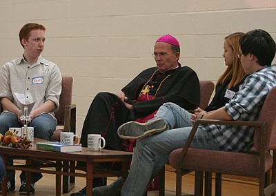 Catholic college students explore 'privilege of discipleship' in fall retreat