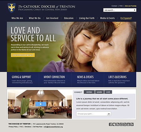Diocese's new website will inform, engage users