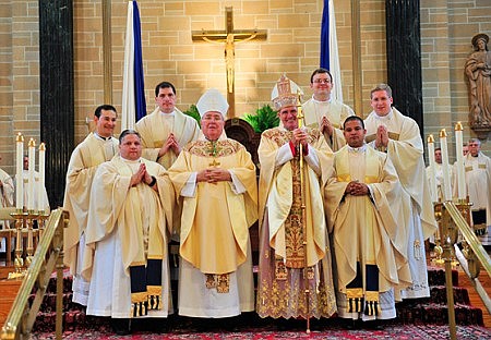 Bishop O'Connell ordains six new priests for the Diocese of Trenton