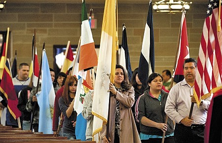 World Mission Sunday Mass embraces call to love