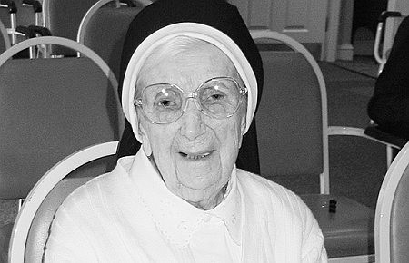 Dominican Sister Ann Patricia Woods, at 99