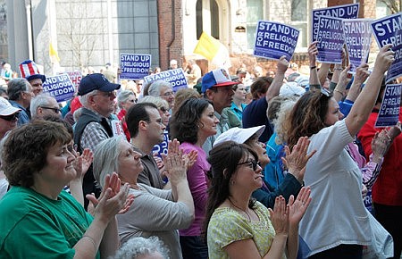 Rally for religious freedom