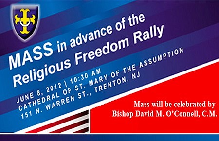 Diocese invites freedom supporters to begin with Mass