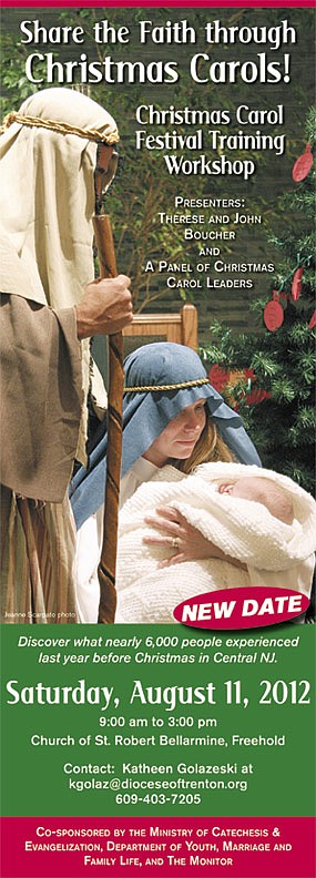 Date change for Christmas Carol Festival training