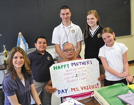 TCA students provide special Mother's Day presents