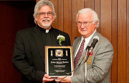 Father Apoldite honored for his priestly ministry