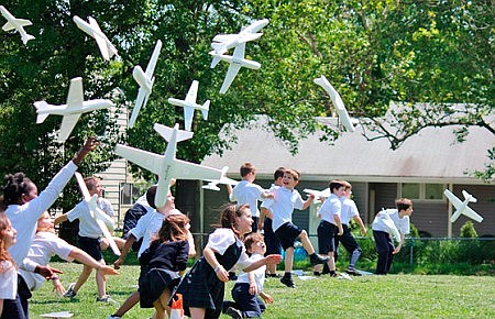 Youngsters Enjoy Aviation Expo