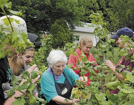 Youth donate time and talents to aid poor