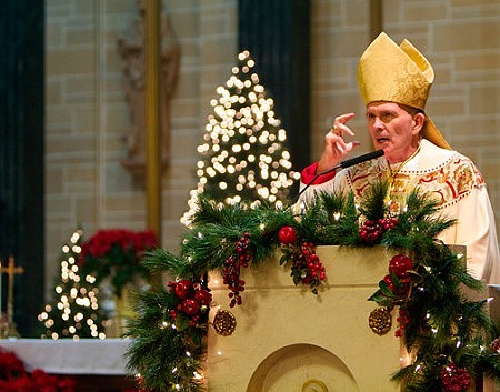Homily given by Bishop David M. O'Connell, C.M. Dec. 24, 2012 in St. Mary of the Assumption Cathedral, Trenton