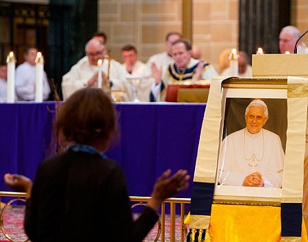 Diocese offers thanks and prayers to Pope Benedict XVI