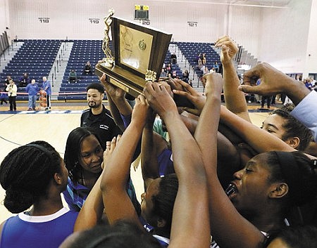 Trenton Catholic Academy girls basketball team state champions
